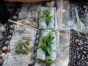 Rice paper rolls