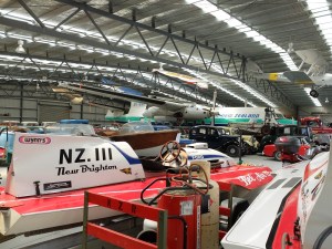 Air New Zealand Fokker Friendship and other exhibits at the Transport & Toy Museum. 