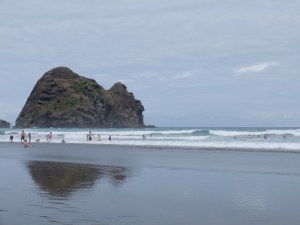 Piha Beach.