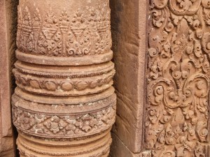 Colonette at Banteay Srei
