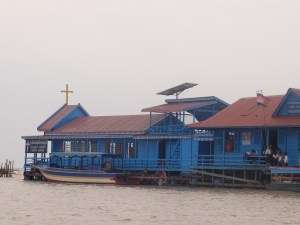 Floating church