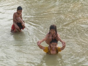Fun in the river